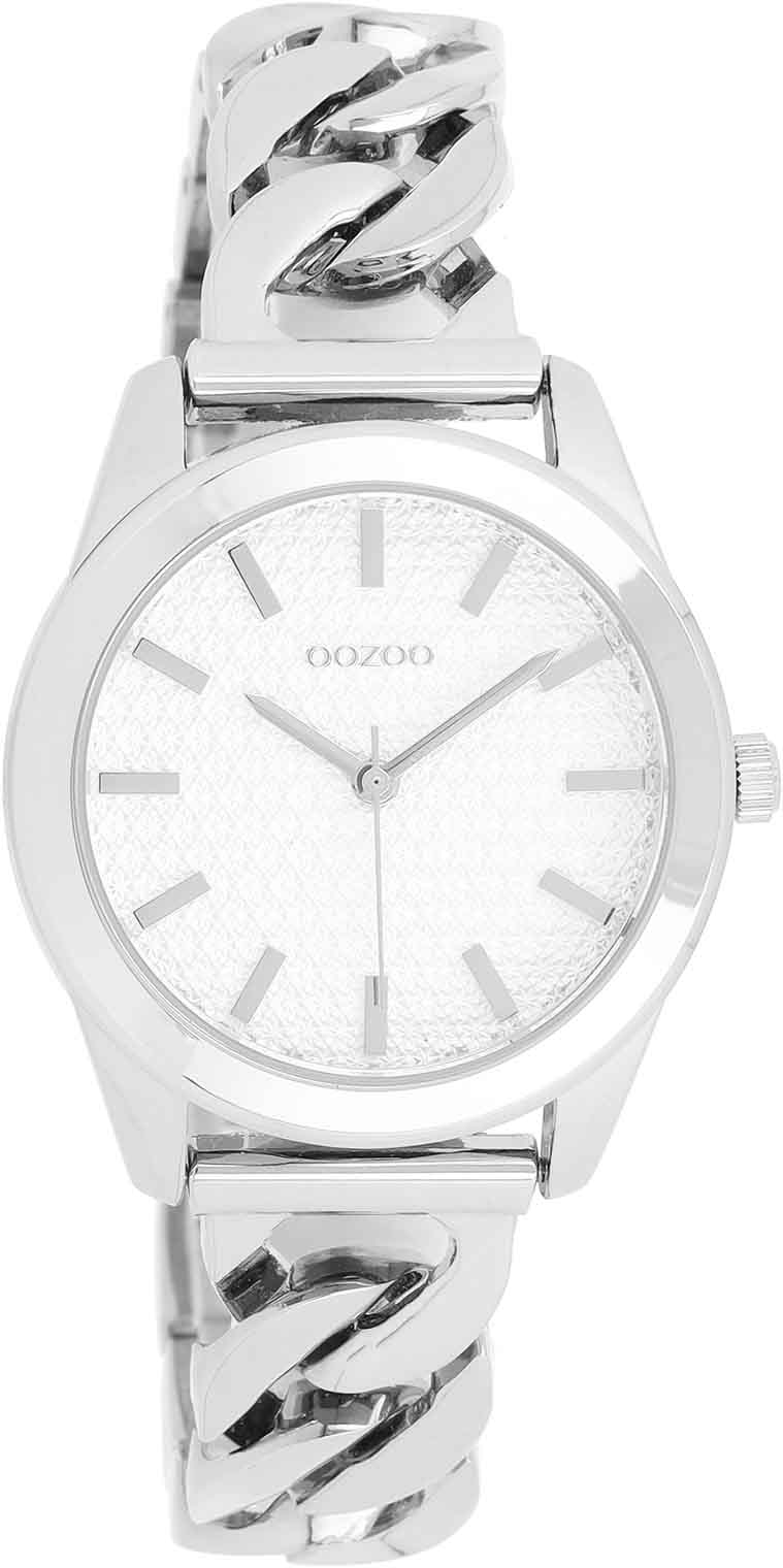 OOZOO TIMEPIECES Silver Metallic Bracelet C11418